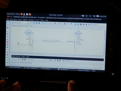 Example of a freemind concept map