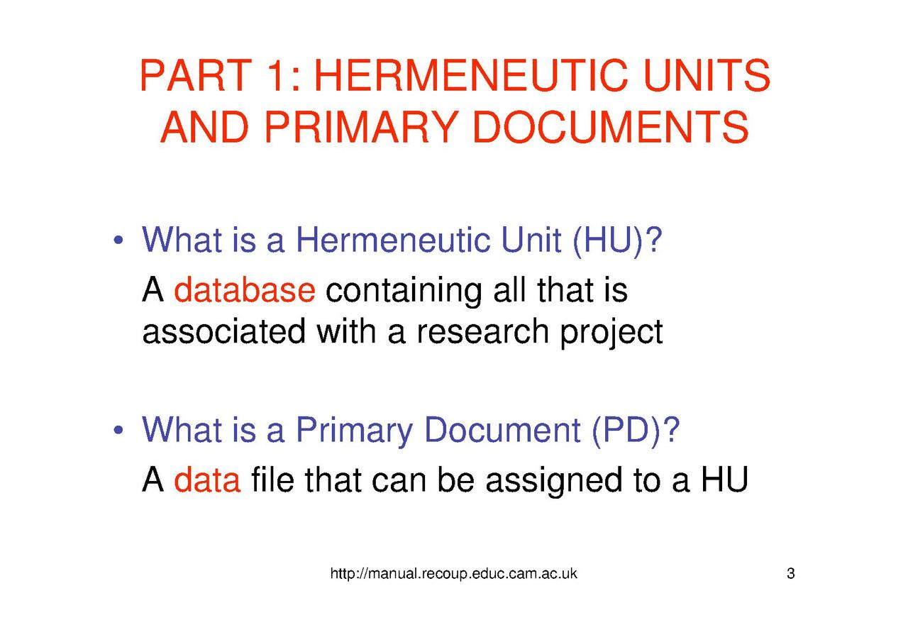 File:RECOUP CAQDAS Data Management - Hermeneutic Units and Primary Documents.pdf