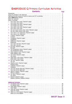 Preview snapshot from 'Primary Curriculum Activities'